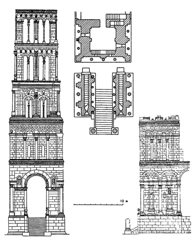 Сплит. Соборная колокольня, XIII—XIV вв.