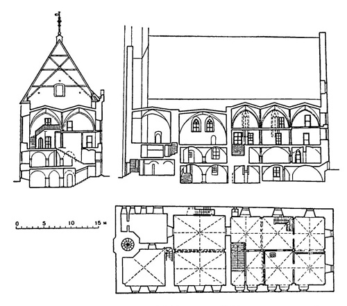 Таллин. Ратуша, до 1341 г. — XV в., шпиль башни — 1626 г.